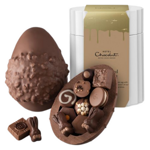 Hotel Chocolat | Extra Thick Rocky Road to Caramel Easter Egg | £30